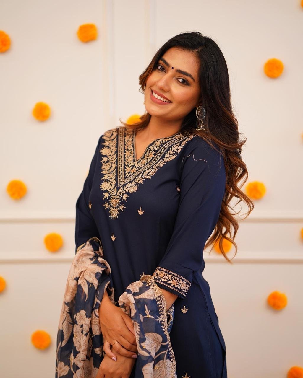 Blue Embodied suit – Khushiyan.ca